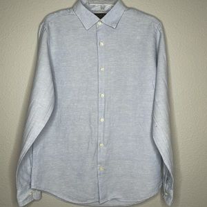 Banana Republic linen button up shirt